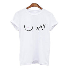Load image into Gallery viewer, BOOBIES Print Short Sleeve T-shirt
