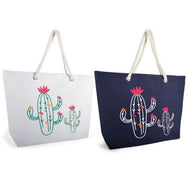 Cactus Beach Bag - Rope Handled