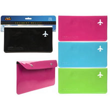 Load image into Gallery viewer, Travel Document Wallet, Various Colours
